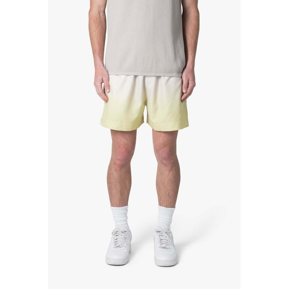 mnml Ombre Summer Shorts - Light Yellow Size LLight Yellow / L